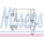 Iнтеркулер RENAULT  DOKKER, LODGY (12-) (вир-во Nissens)  Iнтеркулер RENAULT  DOKKER, LODGY (12-) (вир-во Nissens)