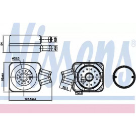 Радiатор (вир-во Nissens)