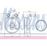 Радіатор масляний CITROEN/PEUGEOT (вир-во Nissens)  Радіатор масляний CITROEN/PEUGEOT (вир-во Nissens)