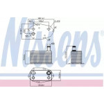 Радiатор масляний (вир-во Nissens)  Радiатор масляний (вир-во Nissens)