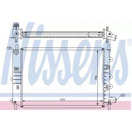Радiатор (вир-во Nissens)