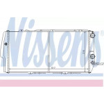 Радіатор охолодження AUDI (вир-во  Nissens) 