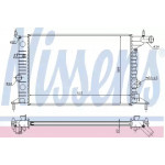 Радіатор охолодження OPEL(вир-во  Nissens) 