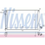 Радiатор (вир-во Nissens) 