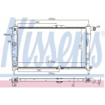 Радiатор (вир-во Nissens) 