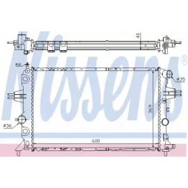 Радiатор (вир-во Nissens)
