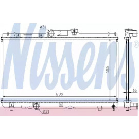 Радіатор охолодження TOYOTA (вир-во  Nissens)