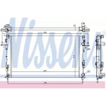 Радiатор (вир-во Nissens) 