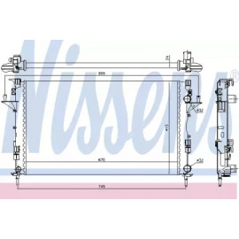 Радiатор (вир-во Nissens)