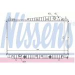 Радiатор (вир-во Nissens) 