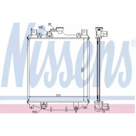 Радiатор (вир-во Nissens)