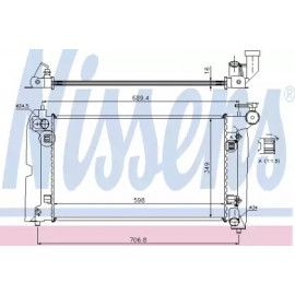 Радiатор (вир-во Nissens)