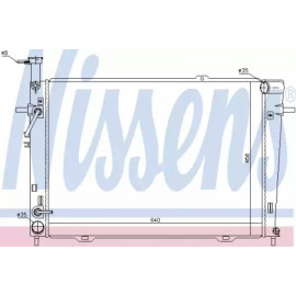 Радіатор охолодження HYUNDAI, KIA (вир-во  Nissens)