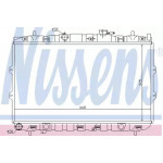 Радіатор охолодження KIA (вир-во  Nissens) 