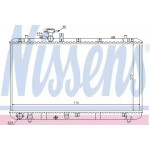 Радiатор (вир-во Nissens) 