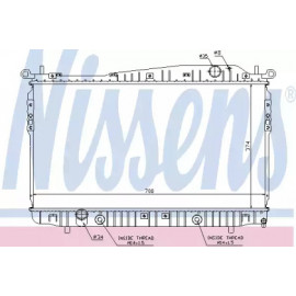 Радiатор (вир-во Nissens)