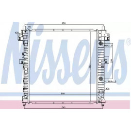 Радiатор (вир-во Nissens)