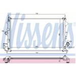 Радiатор охолодження (вир-во Nissens) 