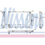 Радiатор (вир-во Nissens) 