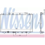 Радіатор (вир-во Nissens) 