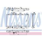Радiатор (вир-во Nissens) 