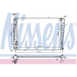 Радіатор (вир-во Nissens)
