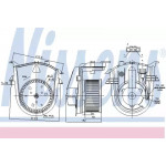 Вентилятор салону VW (вир-во Nissens) 