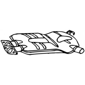 Патрубoк водяного охлаждения двигателя, вверху, от двигателя к радиатору MB (пр-во FEBI)