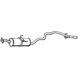 Патрубок турбiни OPEL (вир-во Rapro)