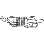 Втулка стаб. MB SPRINTER (96-06, 06-) задн. ось, внутр. (пр-во Febi) 