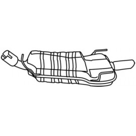 Втулка стаб. MB SPRINTER (96-06, 06-) задн. ось, внутр. (вир-во Febi)