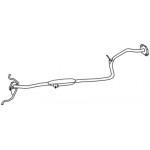 Патрубoк водяного охолодження BMW (вир-во Rapro) 