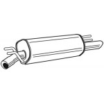 Патрубoк водяного охолодження BMW (вир-во Rapro) 