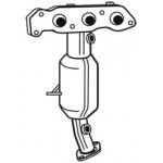 Патрубок картерних газiв MB (вир-во Rapro) 