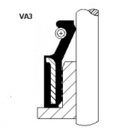 Сальник клапана IN/EX ALFA/PSA/SEAT/VOLVO (VA3 8-26 ACM) (пр-во Corteco)