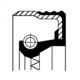 сальник диференц. OPEL 35X54X10/15 ACM B1BASLSFDRWX7(вир-во Corteco)