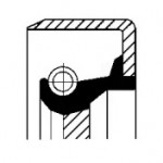 САЛЬНИК FRONT FIAT B1KLRD 40X56X7 ACM (вир-во Corteco) 