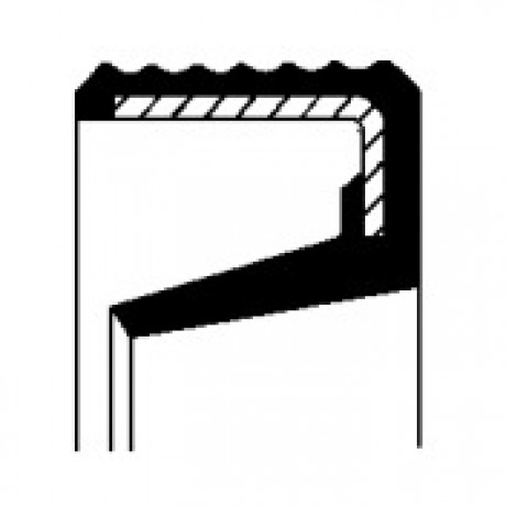 Сальник двигателя 30X38X6.5 ACM BAOFX7 (пр-во Corteco)