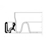 САЛЬНИК N RENAULT 35X47X7 T / A RWDRВ (з монтажною оболонкою) (вир-во Corteco) 