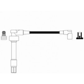 Колодка торм. диск. OPEL/SAAB CALIBRA/VECTRA/900 передн. (пр-во ABS)
