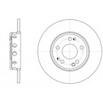 Диск гальмівний (вир-во REMSA) 