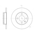 Диск гальмівний (вир-во REMSA) 