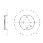 Диск гальмівний (вир-во REMSA) 