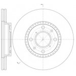 Диск гальмівний (вир-во REMSA)  Диск гальмівний (вир-во REMSA)