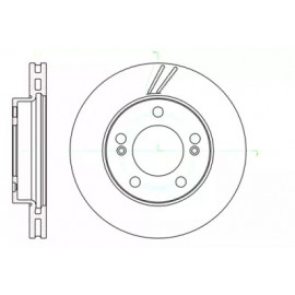 Диск гальмівний (вир-во REMSA)