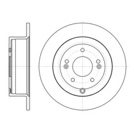 Диск гальмівний (вир-во REMSA)