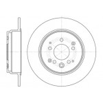 Диск гальмівний (вир-во REMSA) 