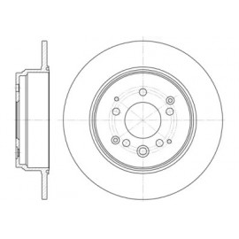Диск гальмівний (вир-во REMSA)