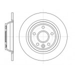 Диск гальмівний (вир-во REMSA) 
