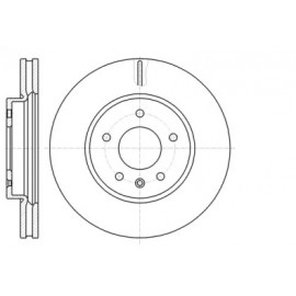 Диск гальмівний (вир-во REMSA)